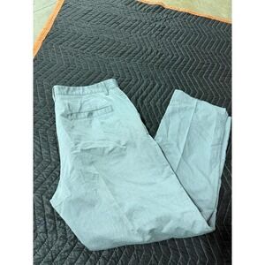 Adidas Golf Pants Mens 38x32 Light Gray TexturedLeg Performance Trousers